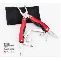 Многофункциональный нож (мультитул) Traveler 10,5см (240шт/ящ) MT-608 Красный