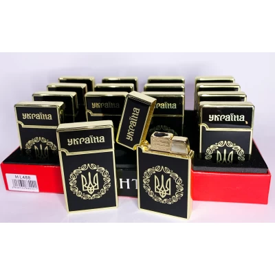 Зажигалка газовая Украина (Острое пламя 