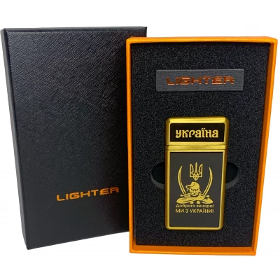 Зажигалка газовая в подарочной коробке