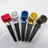 Компактная металлическая трубка для курения, 10,6 см HL-707