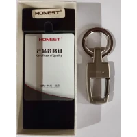 Брелок-карабин Honest (подарочная коробка) HL-276 Silver