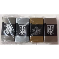 Зажигалка газовая с Украинской символикой (турбо пламя 