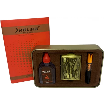 Подарочный набор Танк Leopard 2 3в1 (Зажигалка / бензин / Мундштук) HL-370-4 Подарочный набор Танк Leopard 2 3в1 (Зажигалка / бензин / Мундштук) HL-370-4