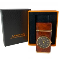 Зажигалка с часами 