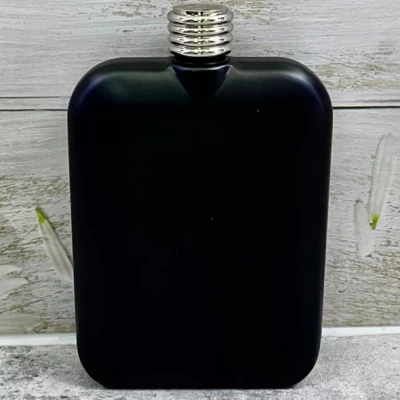 Фляга металлическая 6 oz (чёрная матовая) FH-6B