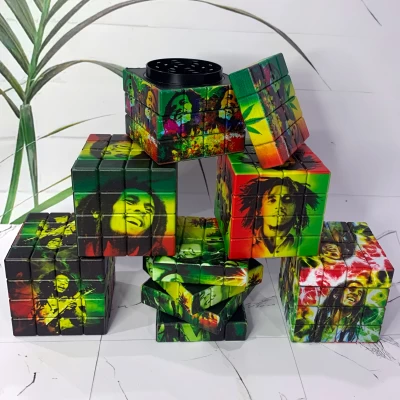 Гриндер для трав в дизайне КУБ HL-688B