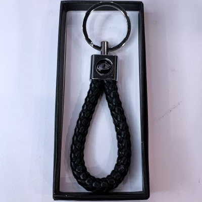 Кожаный Брелок с логотипом авто LADA D552