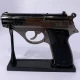 Зажигалка пистолет C.A.I. Georgia VT. Lighter (металл, передергивается затвор,15см) HL-632 Silver