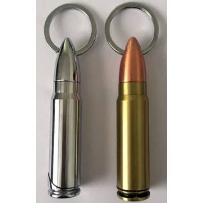 Зажигалка Патрон - брелок (Обычное пламя 