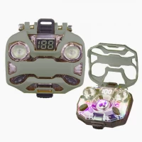 Фонарь зажигалка плазменная⚡️Li-Ion аккумулятор, индикация заряда, ЗУ Type-C, Box D72 Green