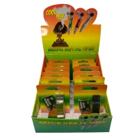 Металлическая курительная трубка с сетками, трансформер на магните (6,5 см) HL-577 Black