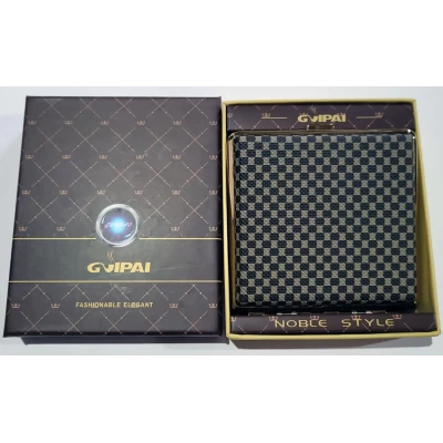 Портсигар в подарочной упаковке GVIPAI (Кожа, на 20 шт) XT-4986-2