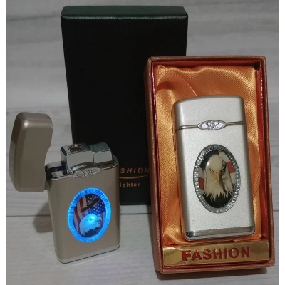 Зажигалка газовая мигающая 