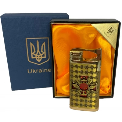 Зажигалка газовая Украина (Подарочная коробка