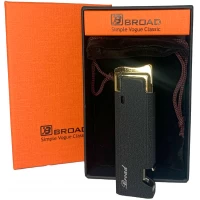 Газовая ветрозащитная зажигалка с открывалкой в подарочной коробке 