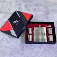 Подарочный набор GT Фляга / Рюмки / Лейка DH-2