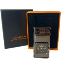 Зажигалка с встроенными часами Lighter - Classic Fashionable 