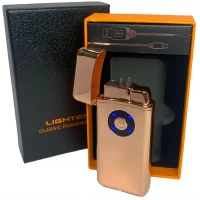 Дуговая электроимпульсная USB - Газовая зажигалка 2в1 ⚡️