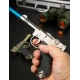 Зажигалка газовая Пистолет (Турбо пламя острое 