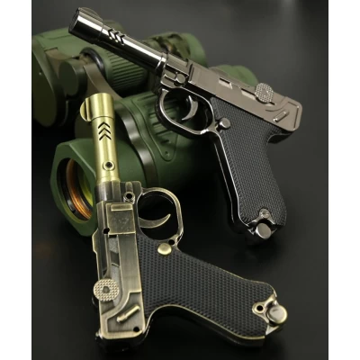 Зажигалка газовая Пистолет (Турбо пламя острое 