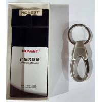 Брелок-карабин Honest (подарочная коробка) HL-275 Silver