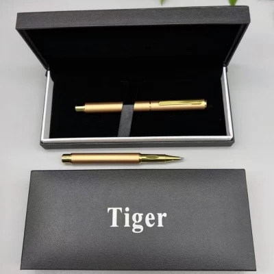 Подарочная ручка Tiger в футляре (золотистая) RP-30063