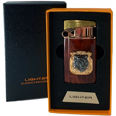 Зажигалка газовая Тигры (Турбо пламя 