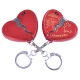 Подарочная зажигалка-брелок Сердце с подсветкой ❤️ XT-114