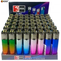 Зажигалки кремниевые градиент KKK Lighter 