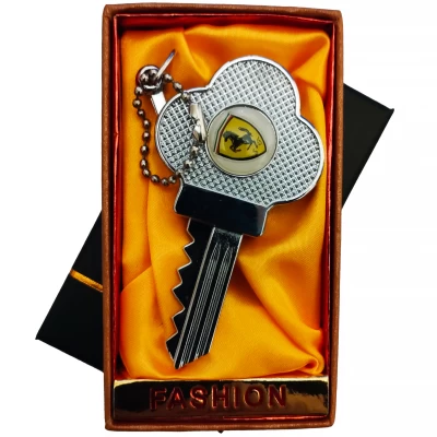 Оригинальная металлическая зажигалка в форме ключа Ferrari D742