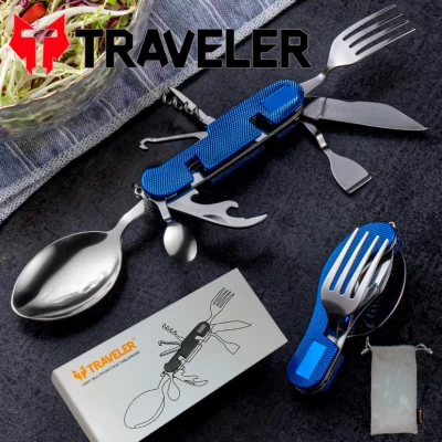 Многофункциональный столовый прибор Traveler 10в1 Многофункциональный столовый прибор Traveler 10в1