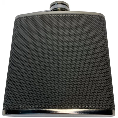 Фляга для алкоголя обтянута кожей (473мл) BP16
