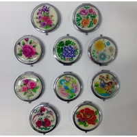 Зеркало двухстороннее (70 мм) 538-3 Без коробки