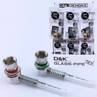 Набор стеклянная трубка «D&K» и сеточки (9.5 см) DK8578