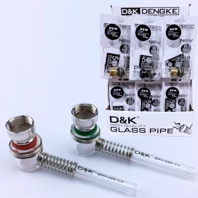 Набор стеклянная трубка «D&K» и сеточки (9.5 см) DK8578