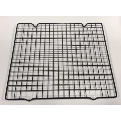 Решетка сетка для глазирования чёрная 26х25,5 см