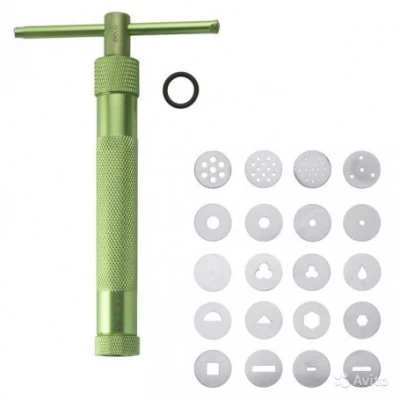 Экструдер винтовой с насадками 20 шт Экструдер винтовой с насадками 20 шт