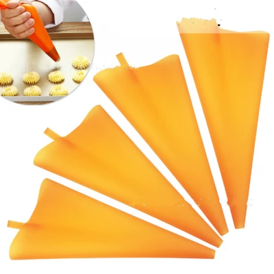 Мешок оранжевий силиконовый 55 см