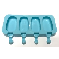 Форма силиконовая для мороженого 4 шт 25 см