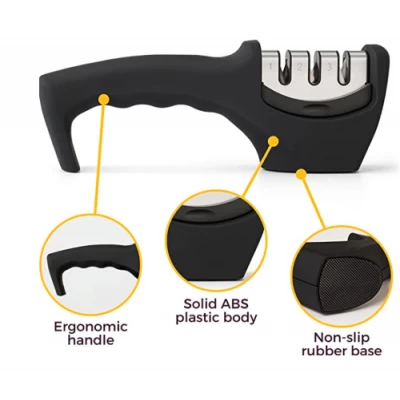 Ножеточка для ножей Велюр в коробке