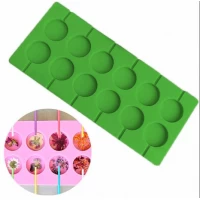 Форма силиконовая для леденцов Lolli Pop из 12 шт 3,5 см