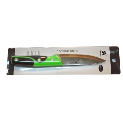 Нож зелёно-черные 3.5