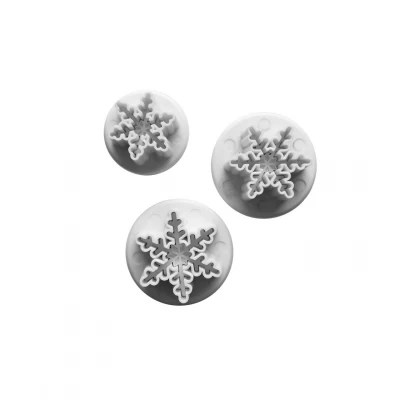 Плунжер Снежинка Ажур мини из 3-х шт