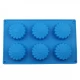 Форма силиконовая для выпечки  Ромашки из 6 шт на планшете