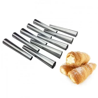 Корнетики трубочки для круассанов 10 шт 12 см