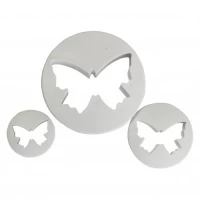 Набор кондитерских вырубок Бабочки из 3-х шт