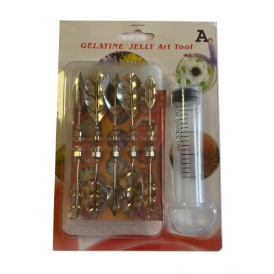 Набор кондитерский для желейных 3D цветов с насадками арт. A Набор кондитерский для желейных 3D цветов с насадками арт. A