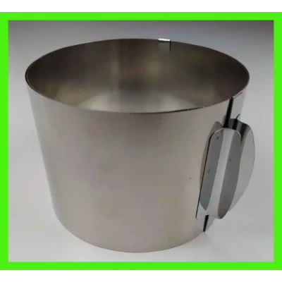 Форма раздвижная для выпечки и сборки десертов Круг H20 см с разметкой 16-31 см диаметром