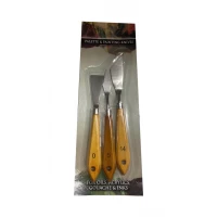 Набор мастихинов шпателей из 3 шт