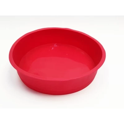 Форма силиконовая для выпечки Универсальная круглая гладкая 24 см